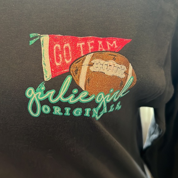 Girlie Girl Original ( Football ) Long Sleeve T-Shirt NWOT - Picture 3 of 4